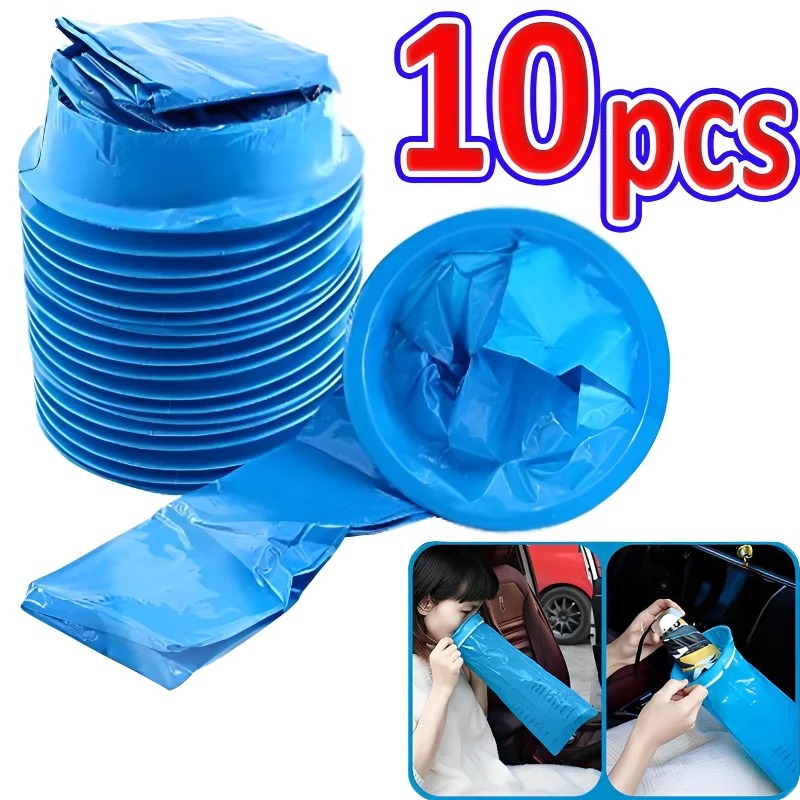 Bivvy Bag Emergency - 10 Adet 1000ML Tek Kullanımlık Seyahat