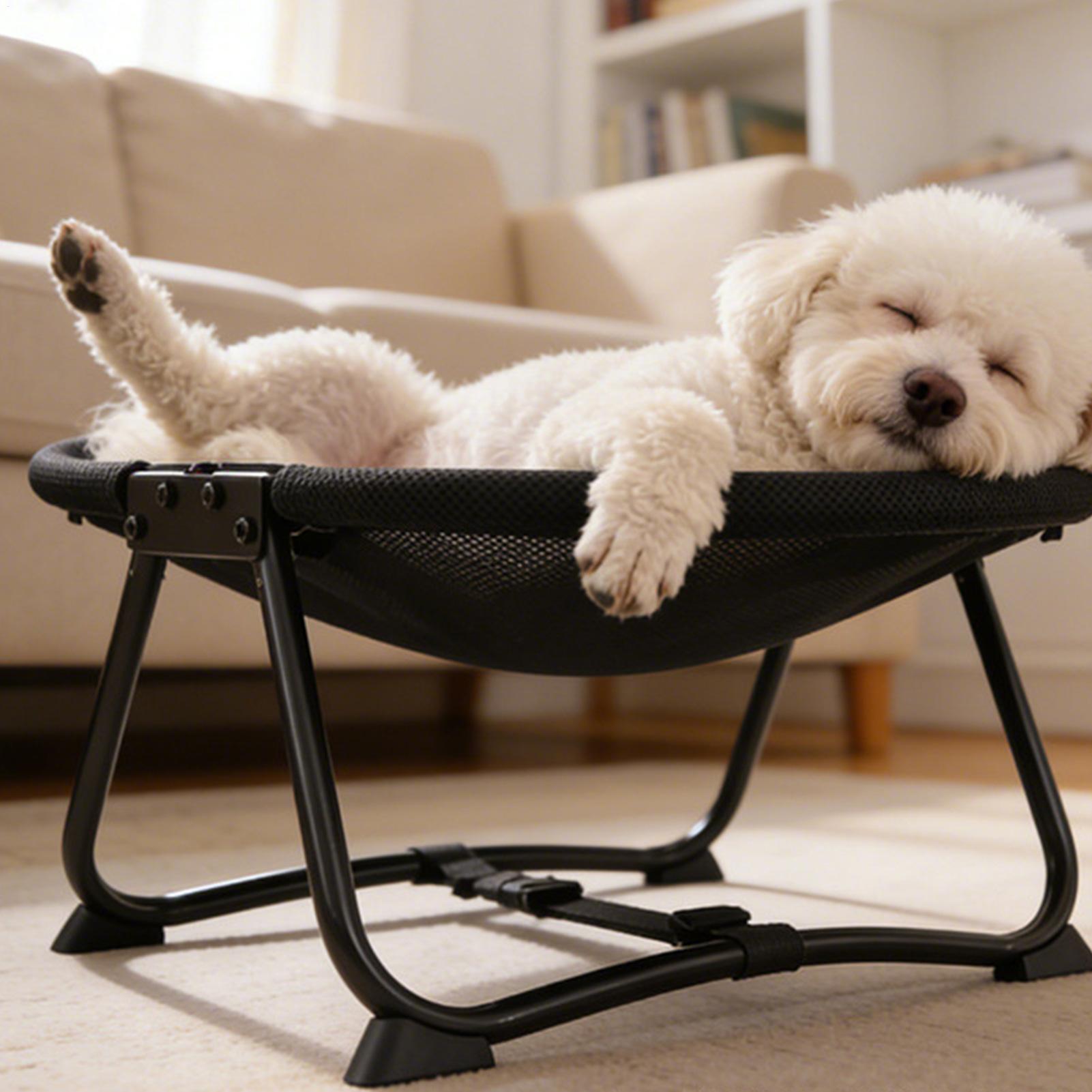 Outdoor Camping Dog Bed - Katlanabilir Yumuşak Hamak Köpek Yatağı, İç