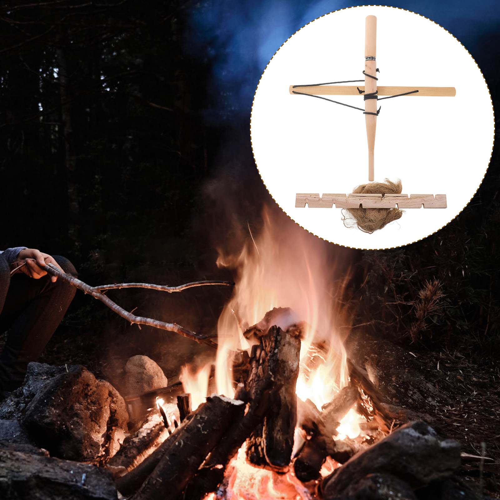 Outdoor Y Camping - Ateş Başlatıcı Alet, Açık Hava İlkel