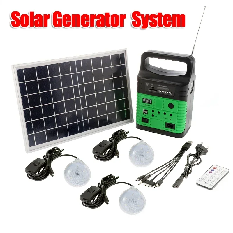 Camping Solar Lantern - Taşınabilir kamp güneş enerjisi jeneratörü sistemi
