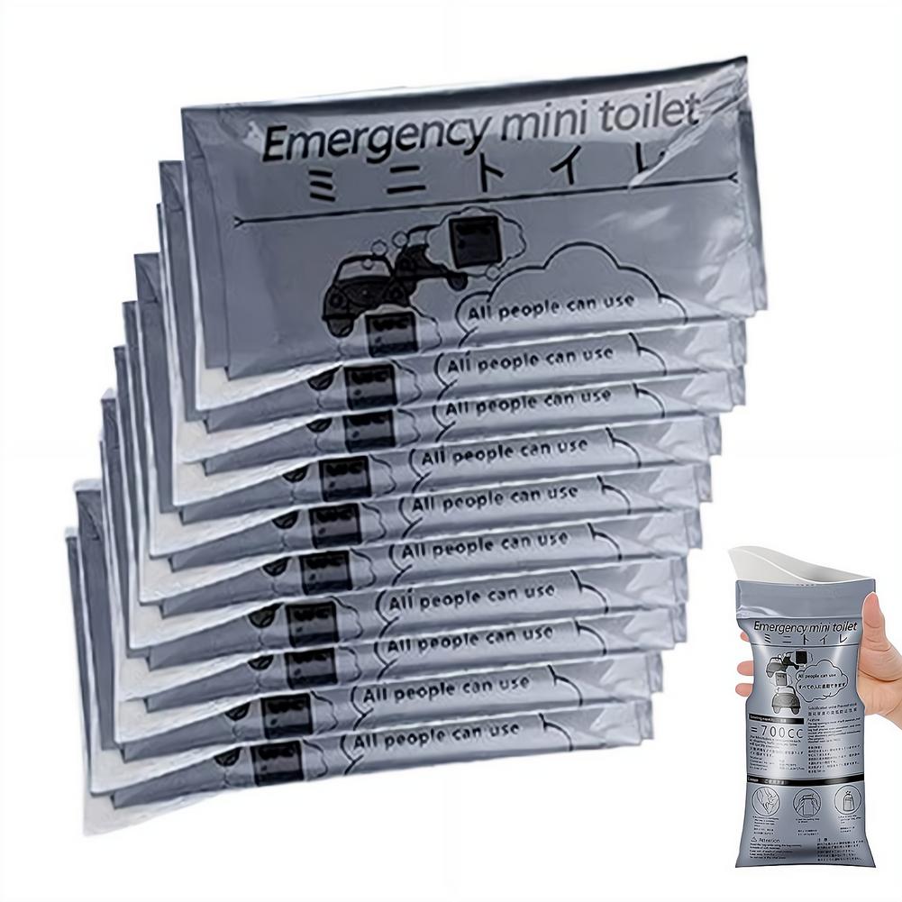 Bivvy Bag Emergency - 10 adet Araba Acil İdrar Torbası