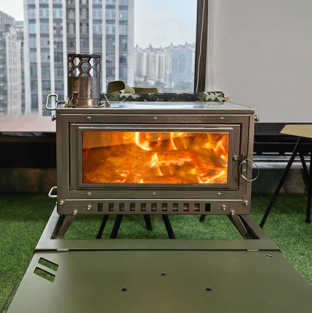 Outdoor Camping Wood Stove - Odun Sobası Çadır Sobası Katlanır Taşınabilir