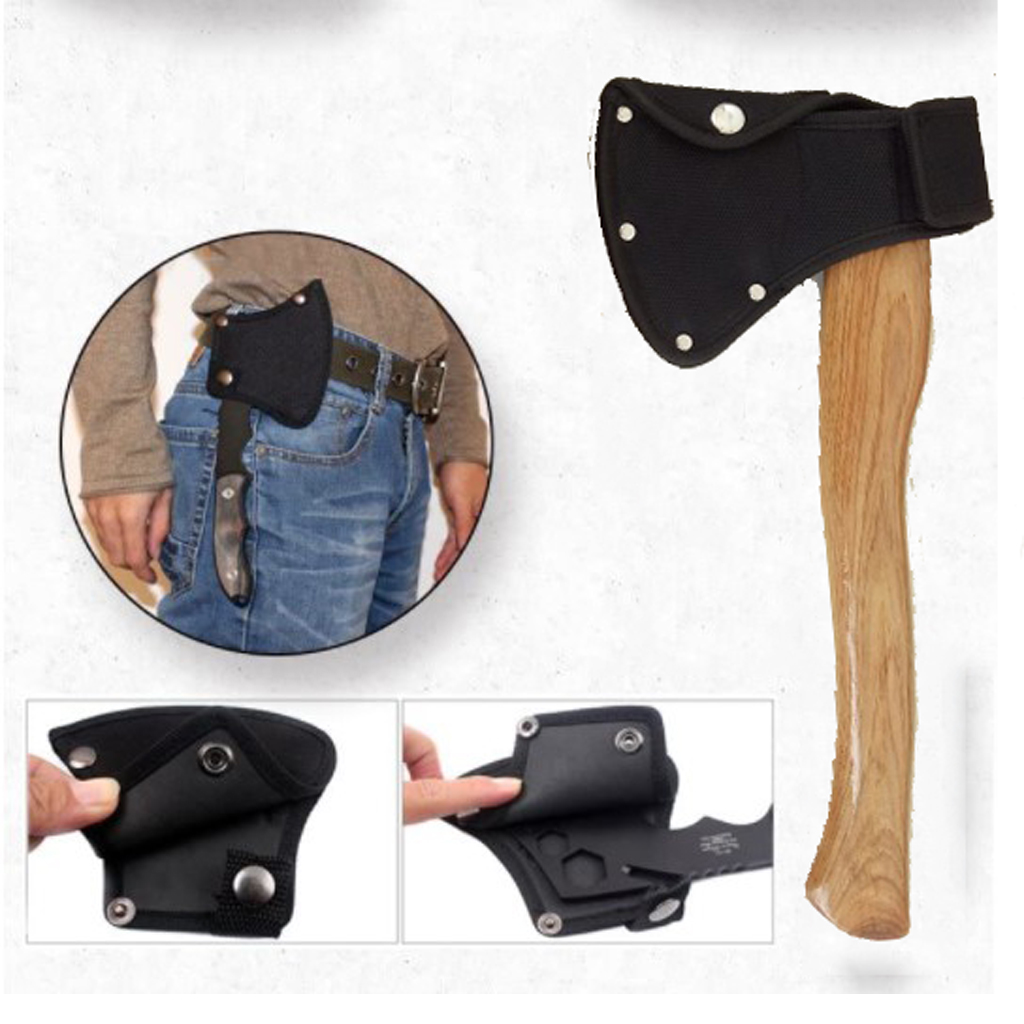 Camp Axe Hatchet - Oxford bez balta için kemiksi saplı