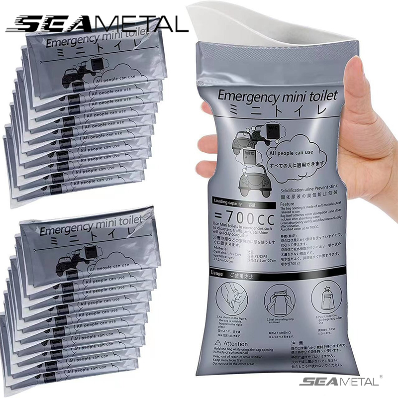 Bivvy Bag Emergency - SEAMETAL 4 adet araba acil idrar