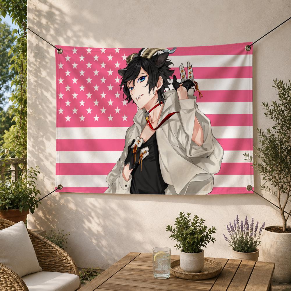 Outdoor Camping Anime - Romantik Anime I-Izumi Miyamura Bayrakları Dekoratif