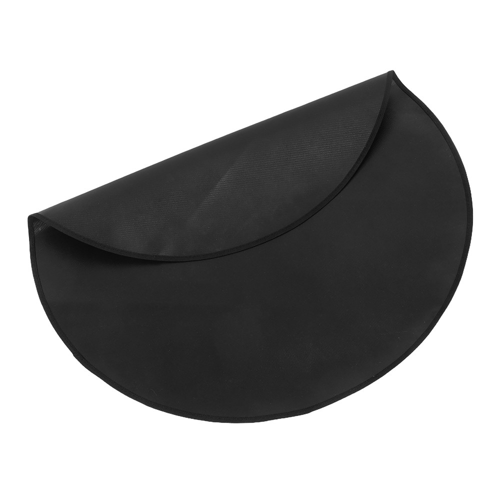 Outdoor Camping Floor Mat - Yuvarlak Ateşe Dayanıklı Barbekü Matı, Isıya