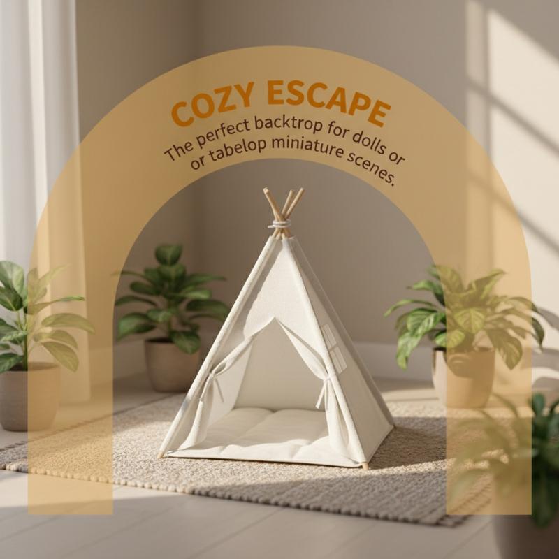 Outdoor Y Camping - [JN] 1:12 Ölçekli Kamp Çadırı Modeli