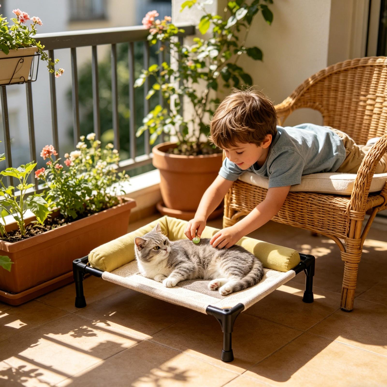 Outdoor Camping Dog Bed - Köpekler ve Kediler İçin Açık Hava