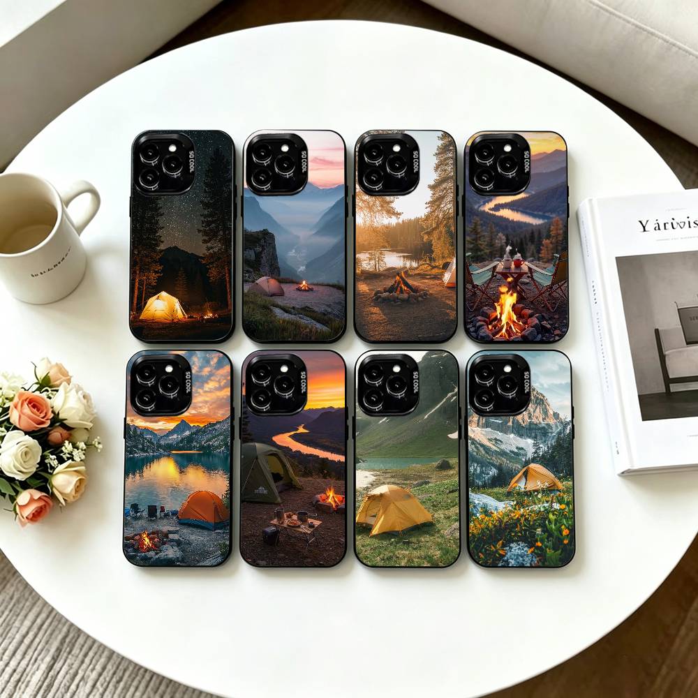 Outdoor Camping Anime - Dağ Doğası Açık Hava Kamp Telefon