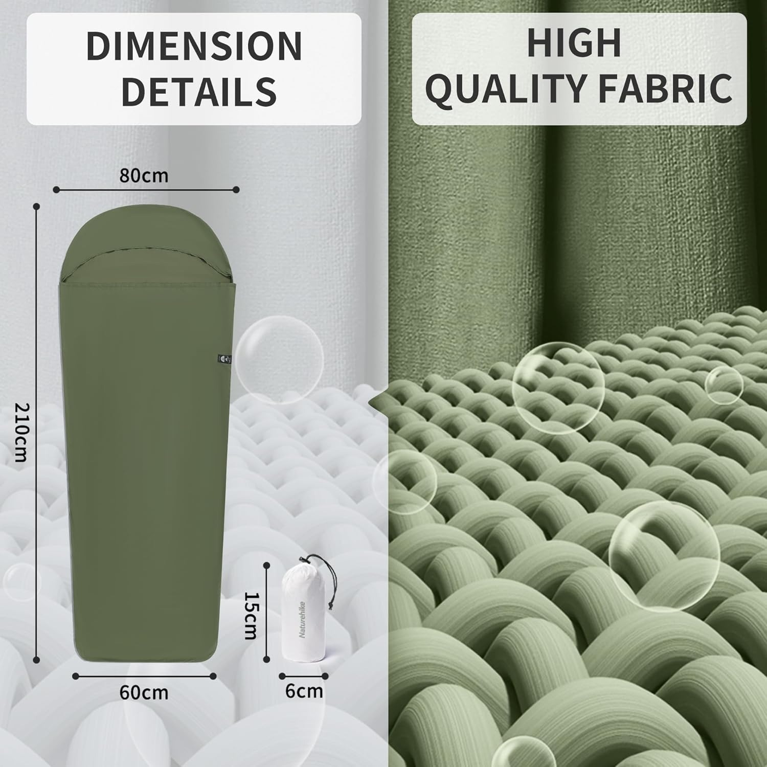 Naturehike Uyku Tulumu Astarı  - Ultralight Sleeping Bag incelemesi ve fiyatı