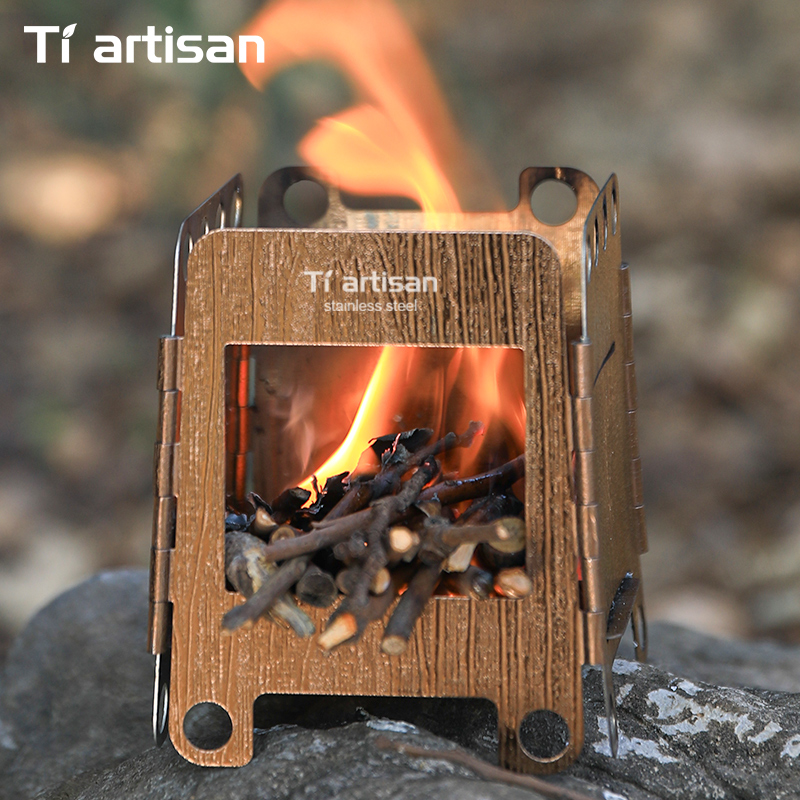 Tiartisan Paslanmaz Çelik Kamp - Outdoor Camping Wood Stove incelemesi ve fiyatı
