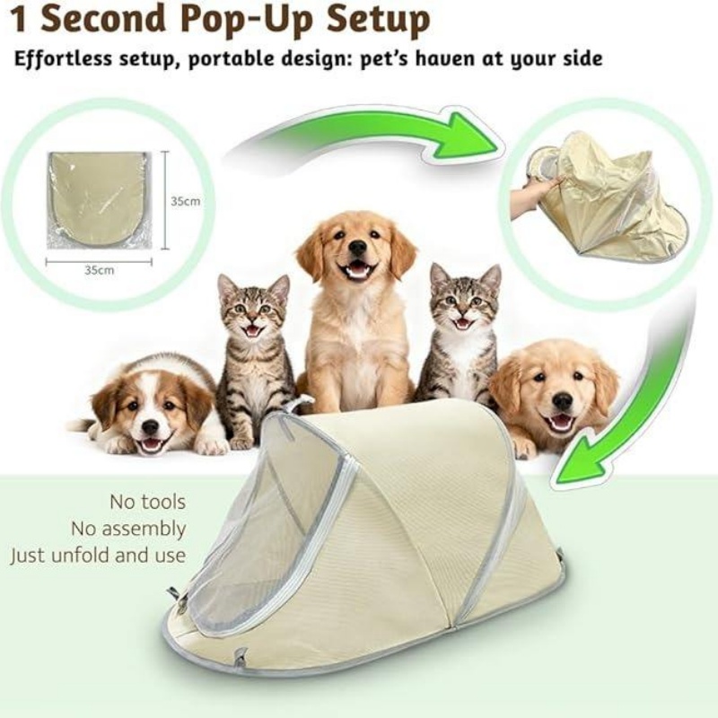 Taşınabilir Açılır Köpek Çadır - Outdoor Camping Dog Bed incelemesi ve fiyatı