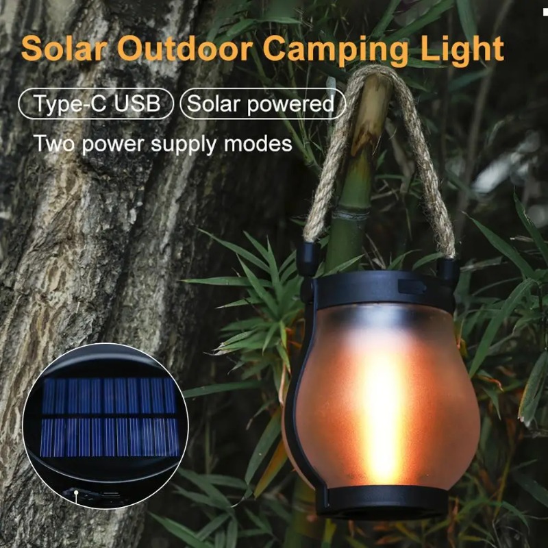 Güneş Enerjili Alev Lambası US - Camping Solar Lantern incelemesi ve fiyatı