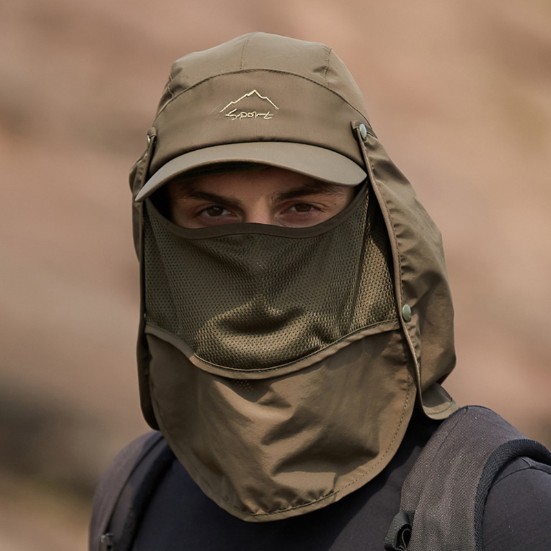 Çok fonksiyonlu katlanabilir h - Camping Outdoor Quick Drying Sun Neck Protection Cap Hat incelemesi ve fiyatı