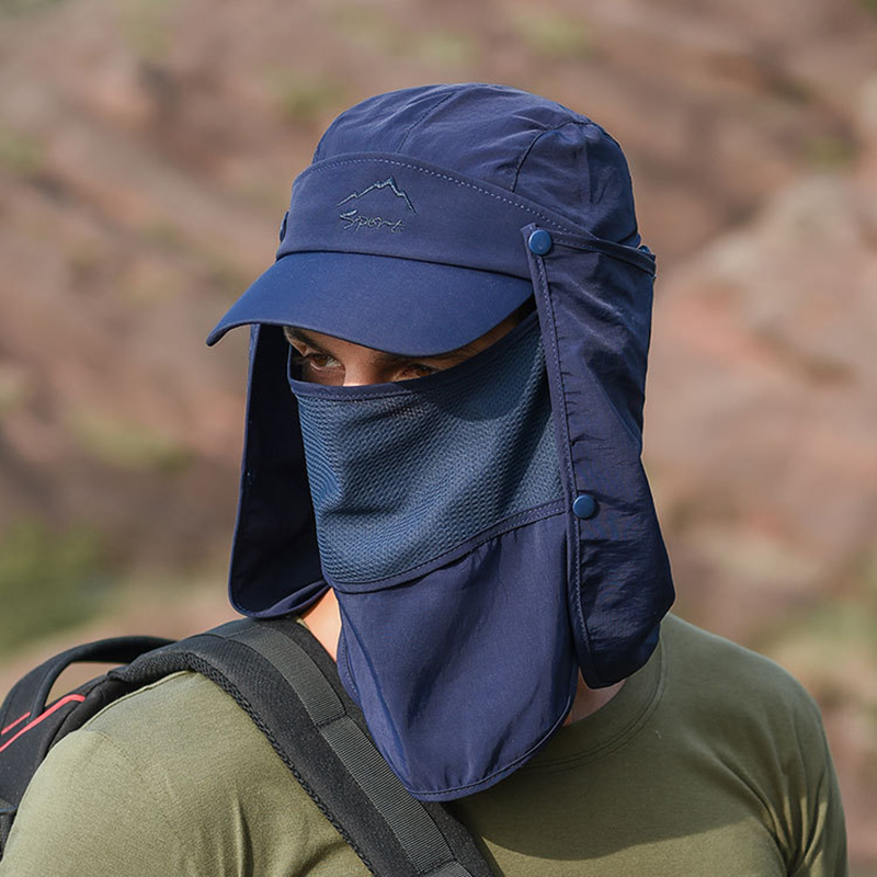 Çok fonksiyonlu katlanabilir h - Camping Outdoor Quick Drying Sun Neck Protection Cap Hat incelemesi ve fiyatı