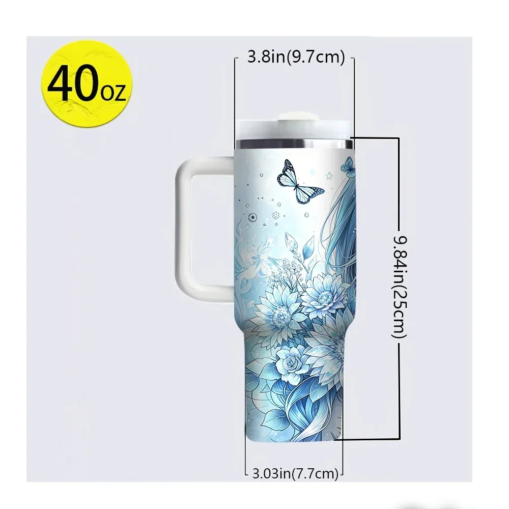 40oz Saplı Bardak, Mavi Anime  - Outdoor Camping Anime incelemesi ve fiyatı