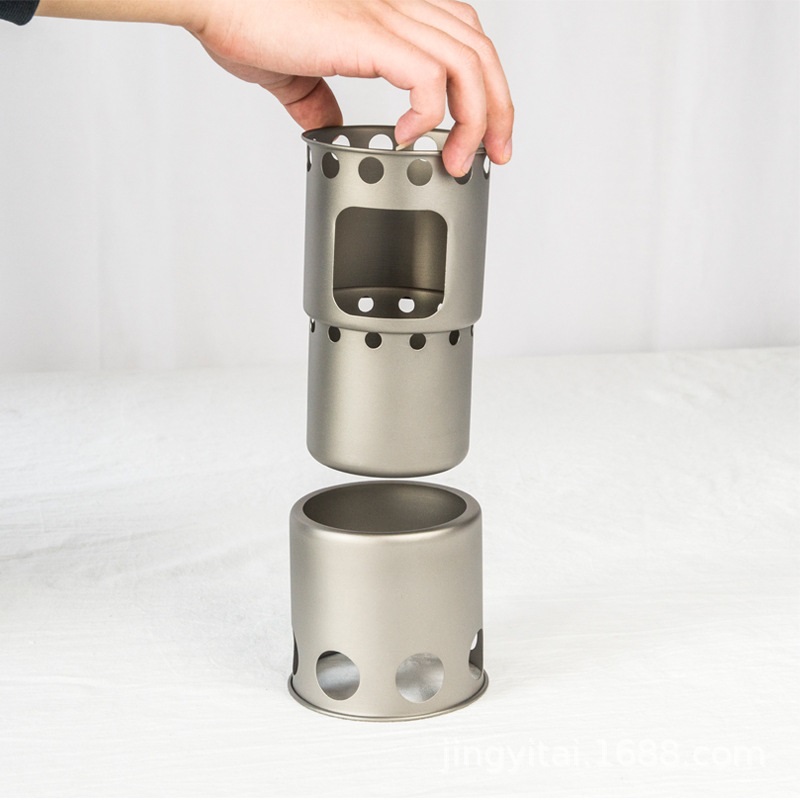 Kamp İçin Küçük Titanyum Odun  - Outdoor Camping Wood Stove incelemesi ve fiyatı