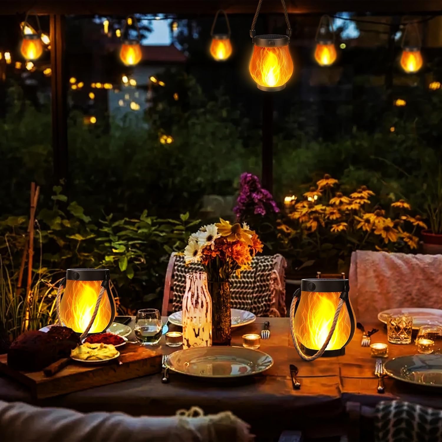 3D Titreyen Güneş Enerjili Ale - Camping Solar Lantern incelemesi ve fiyatı