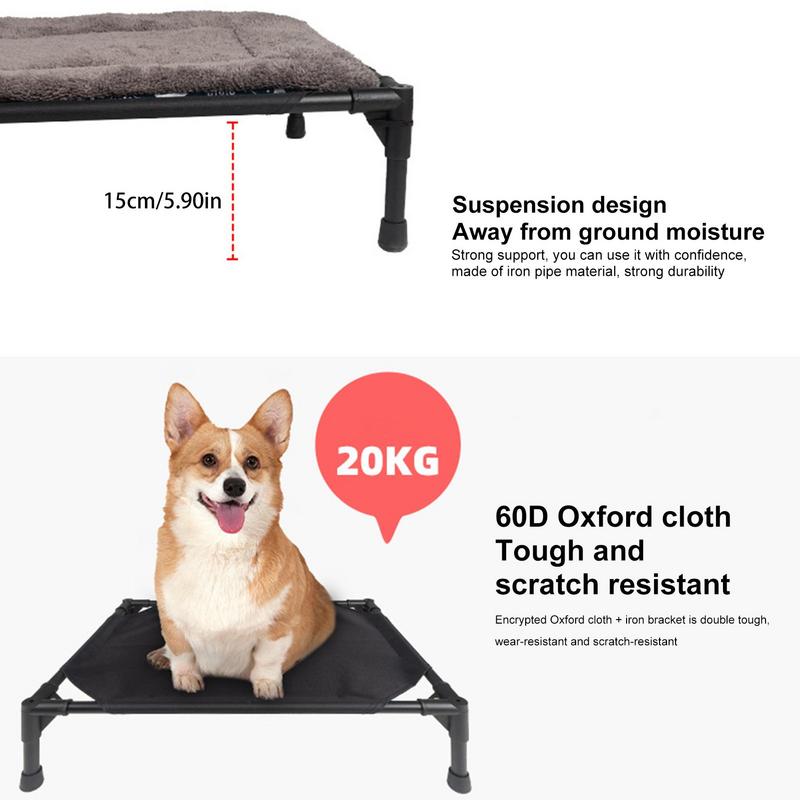 Açık yükseltilmiş köpek yatağı - Outdoor Camping Dog Bed incelemesi ve fiyatı
