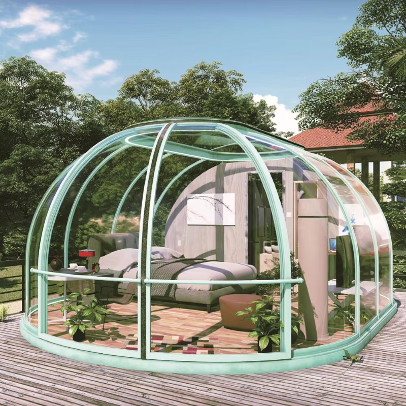 Şeffaf Polikarbonat Kubbe Mini - Outdoor Camping Venues incelemesi ve fiyatı