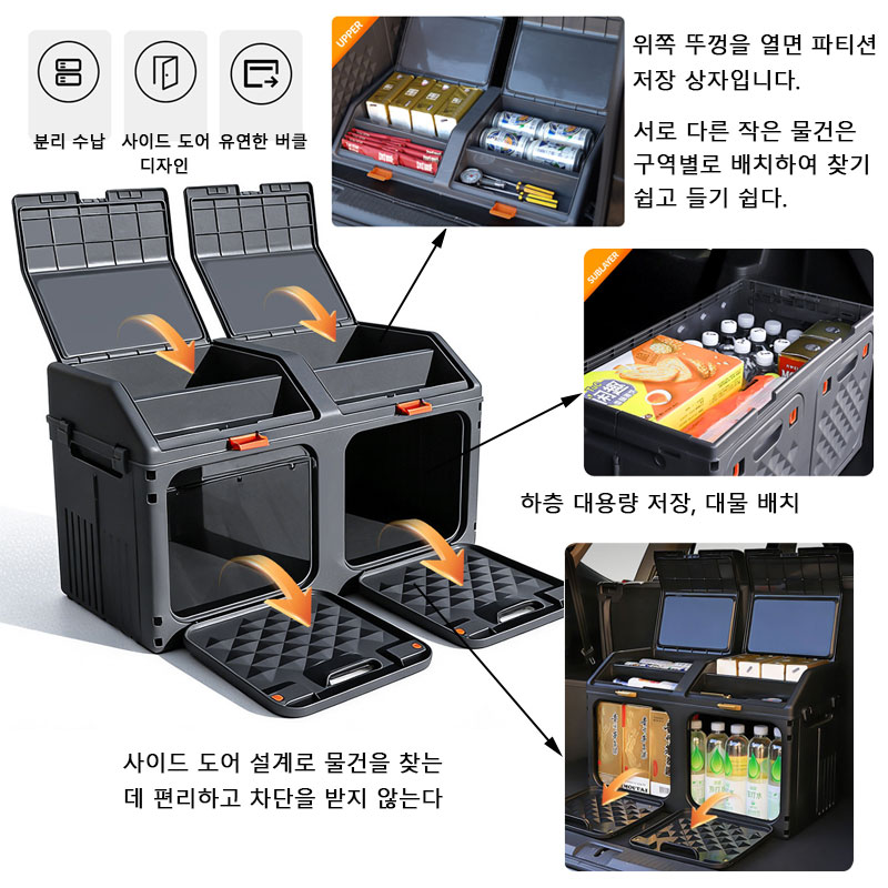 Geliştirilmiş Eğimli Araba Bag - Outdoor Camping Folding Storage Box incelemesi ve fiyatı