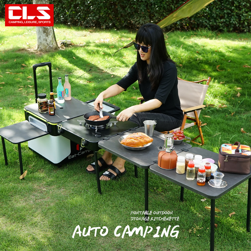 Taşınabilir Mobil Kamp Mutfak  - Outdoor Camping Folding Storage Box incelemesi ve fiyatı