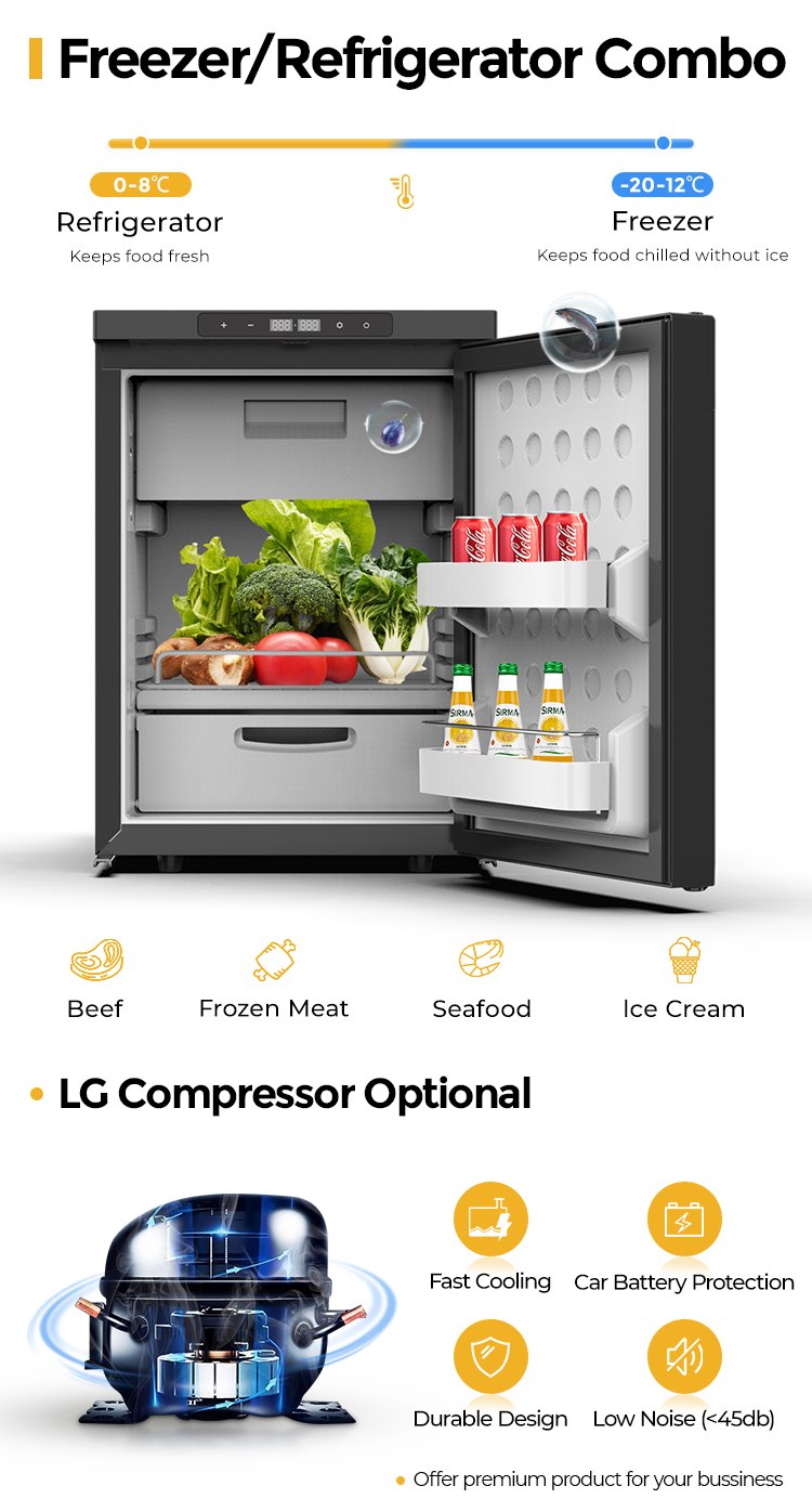 CR90 93L Toptan 12/24V Dik Tip - Outdoor Camping Fridge incelemesi ve fiyatı