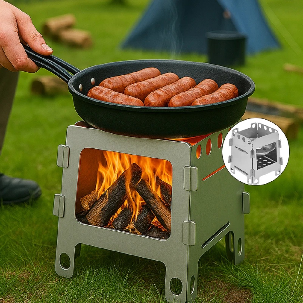 Kamp Sobası Odun Sobası Alkol  - Outdoor Camping Wood Stove incelemesi ve fiyatı