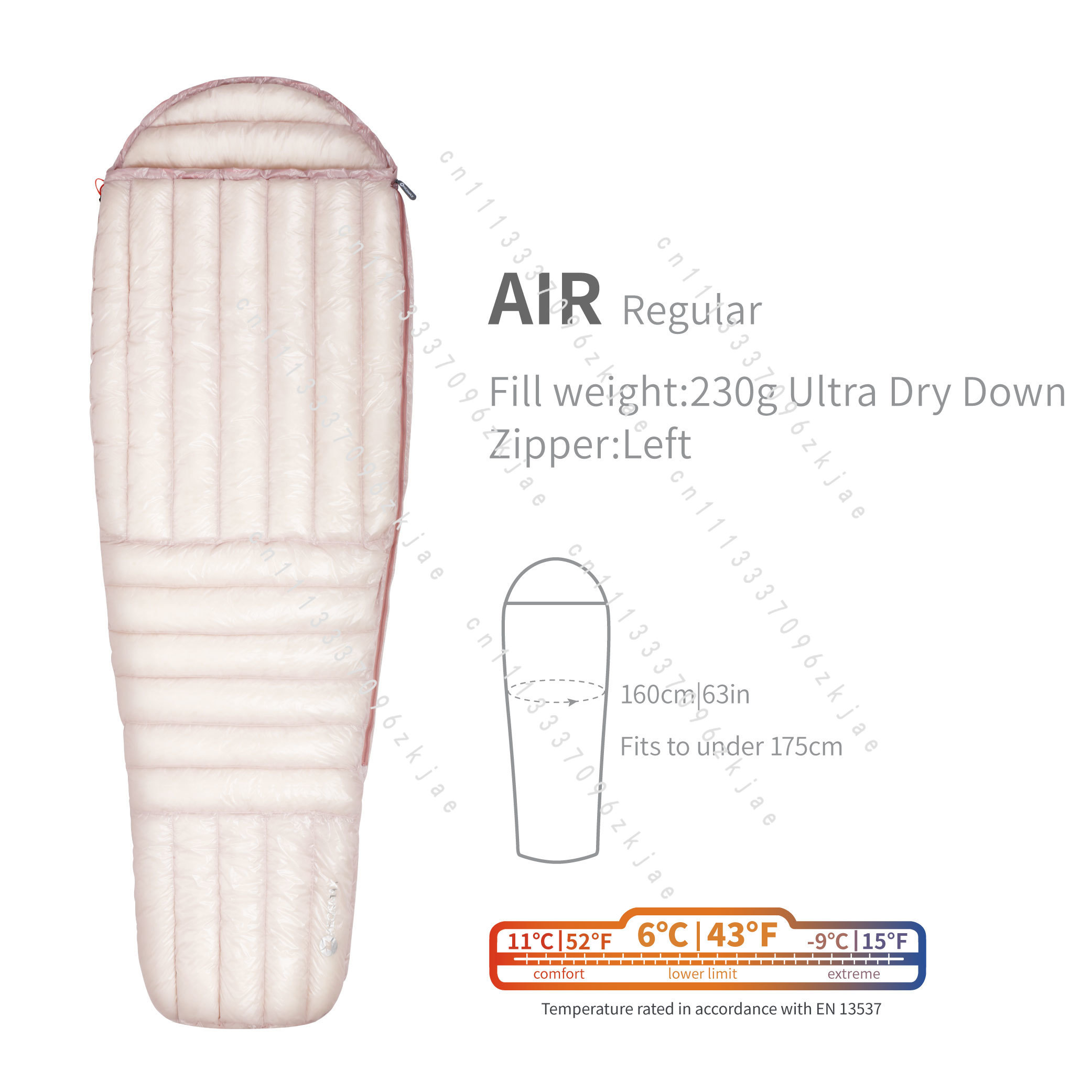 AIR 10D 800FP Ultra Kuru Kaz T - Ultralight Sleeping Bag incelemesi ve fiyatı