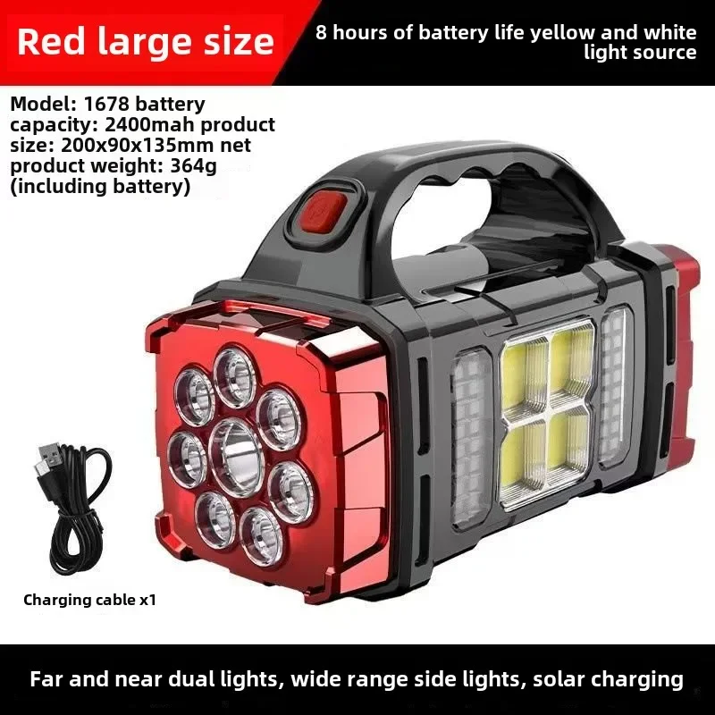 COB Çok Fonksiyonlu Açık Güneş - Camping Solar Lantern incelemesi ve fiyatı