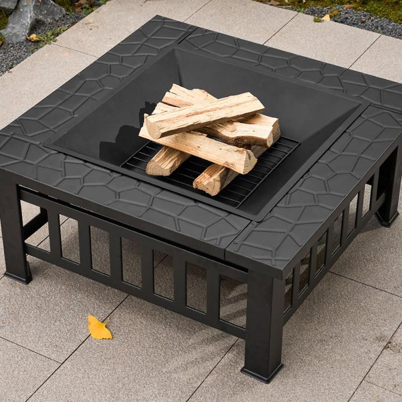 Kamp Yakacak Odun Sobası Kare  - Outdoor Camping Wood Stove incelemesi ve fiyatı