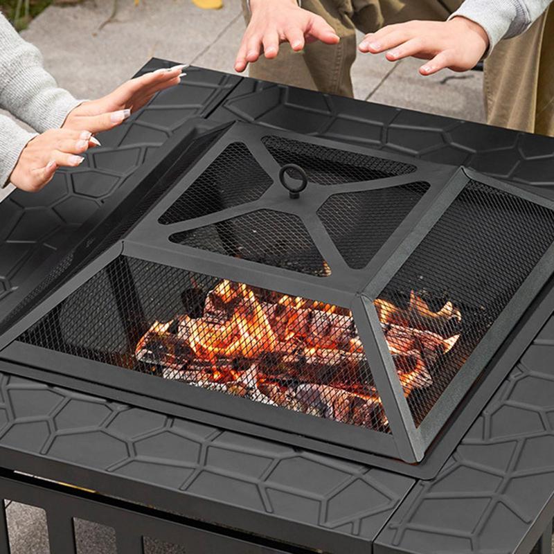 Kamp Yakacak Odun Sobası Kare  - Outdoor Camping Wood Stove incelemesi ve fiyatı