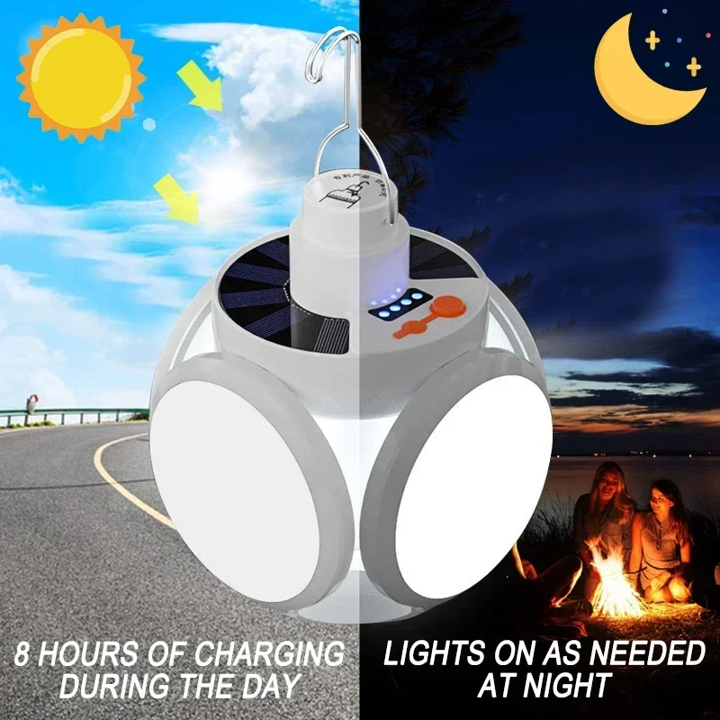 Güneş Enerjisi Kamp Lambası 5  - Camping Solar Lantern incelemesi ve fiyatı