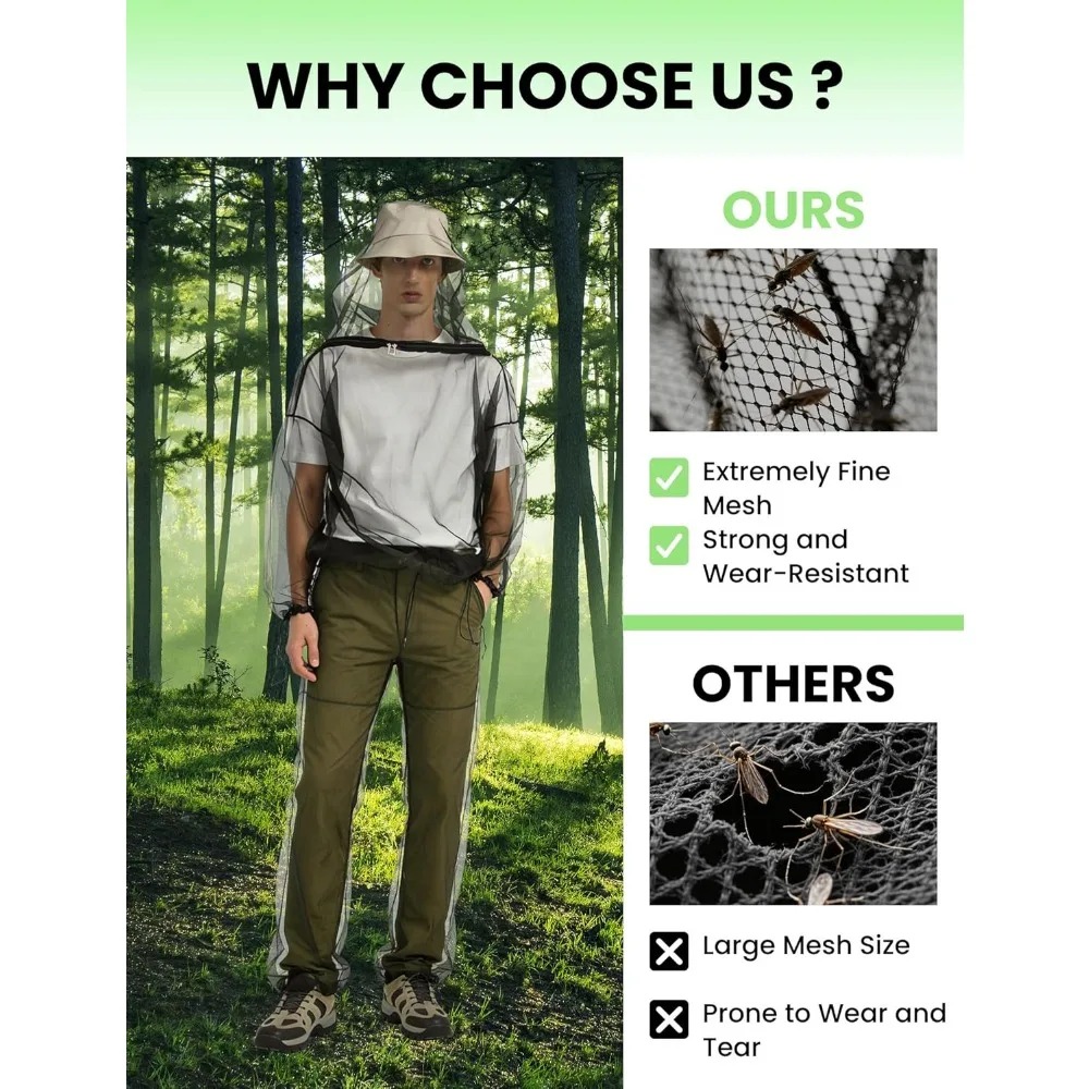 Açık Hava Sivrisinek Koruma El - Outdoor Camping Jacket incelemesi ve fiyatı