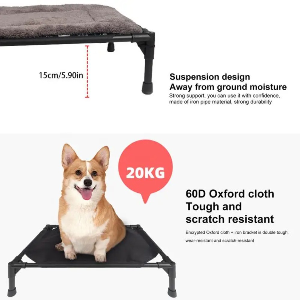 Açık Hava Yüksek Köpek Yatağı, - Outdoor Camping Dog Bed incelemesi ve fiyatı