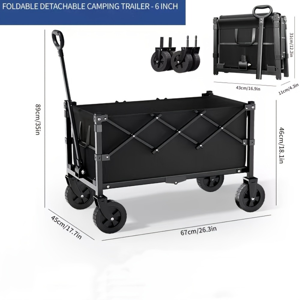 Katlanabilir Bahçe Arabası 360 - Outdoor Y Camping incelemesi ve fiyatı