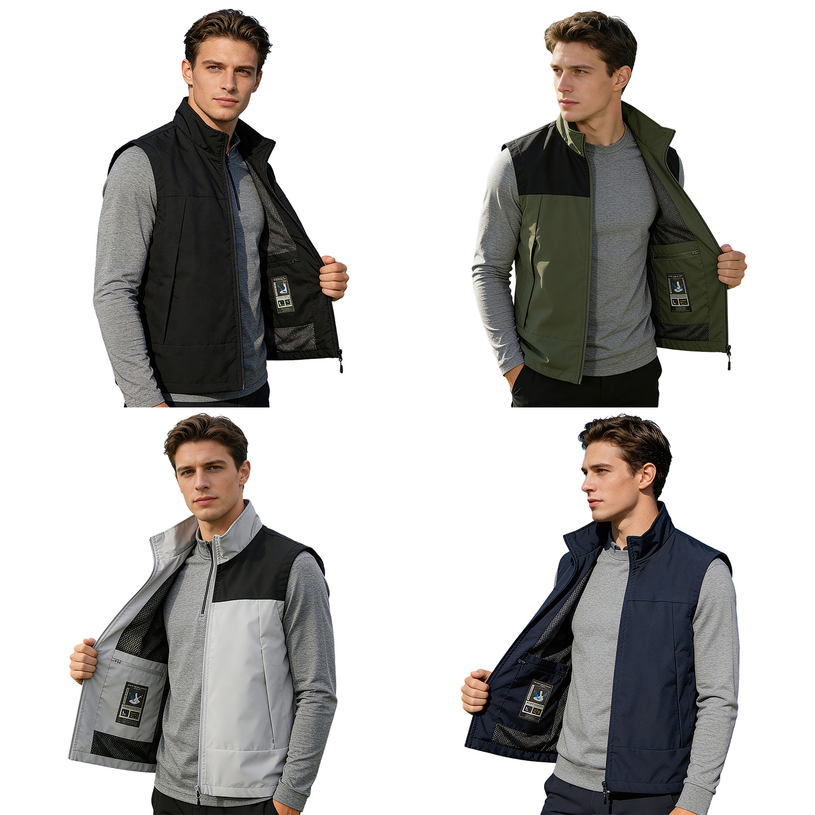 # M-5XL Erkek Golf Yeleği, Dik - Outdoor Camping Jacket incelemesi ve fiyatı