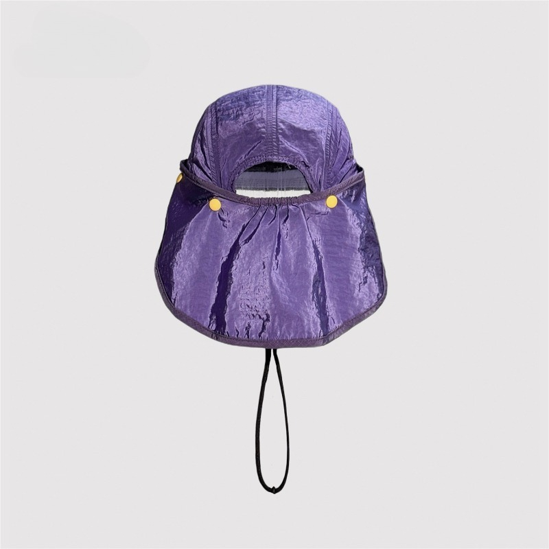 Japon çıkarılabilir şal güneşl - Camping Outdoor Quick Drying Sun Neck Protection Cap Hat incelemesi ve fiyatı