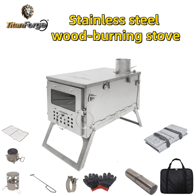 Katlanır Odun Sobası, Paslanma - Outdoor Camping Wood Stove incelemesi ve fiyatı