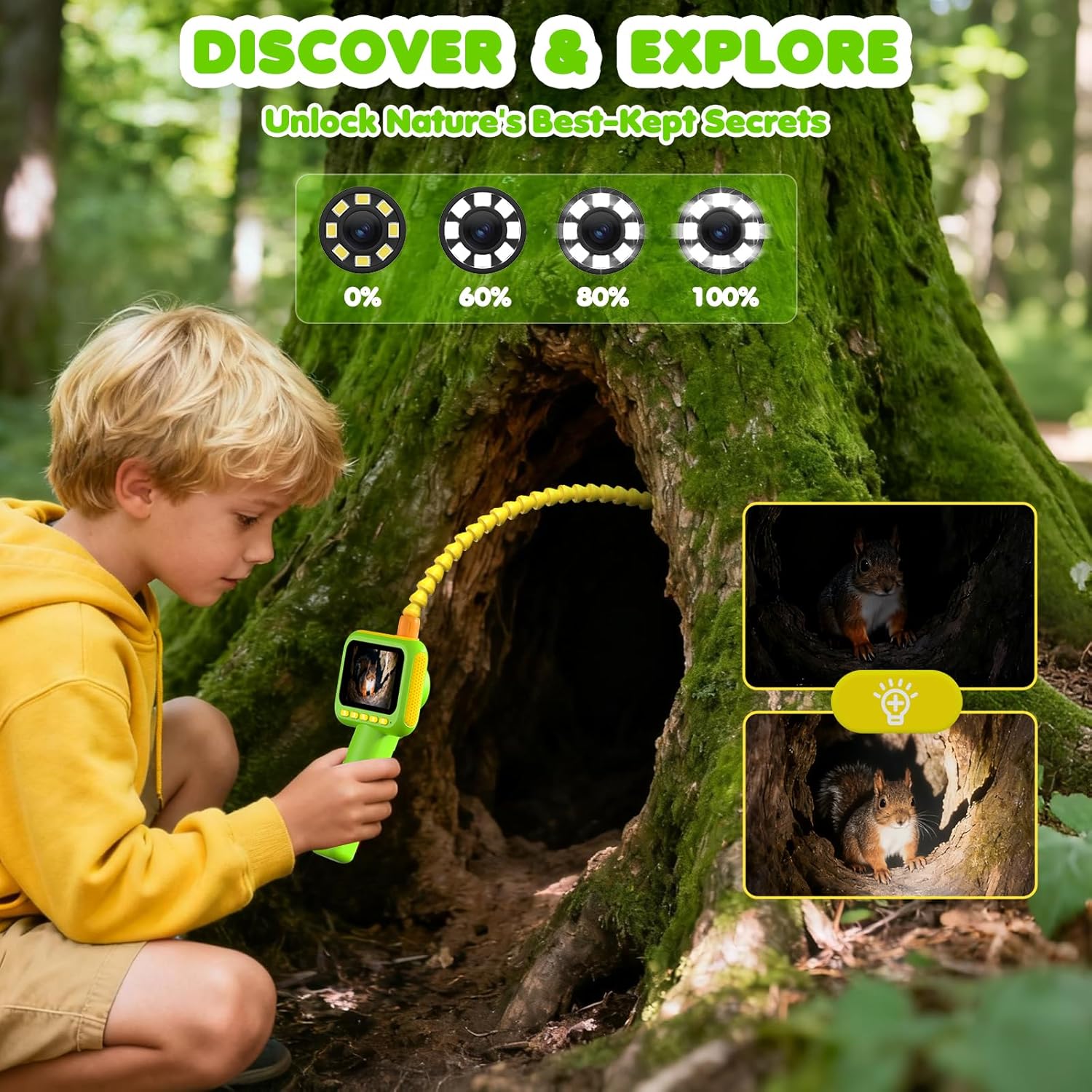 Çocuklar için Endoskop, Işıklı - Outdoor Y Camping incelemesi ve fiyatı