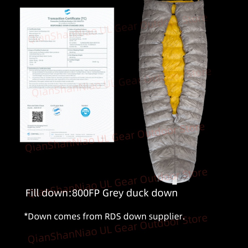 Buz Alev JI NXT 800FP Mumya Di - Ultralight Sleeping Bag incelemesi ve fiyatı